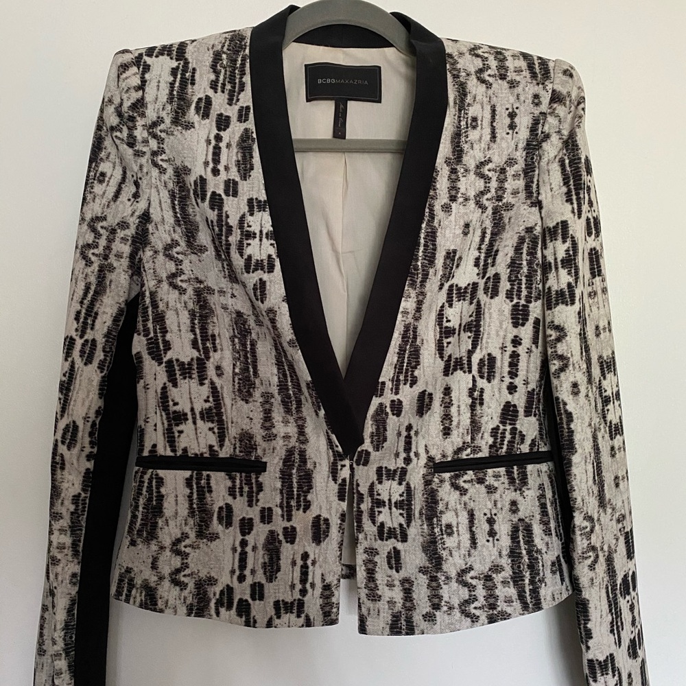 BCBG Printed Jacket